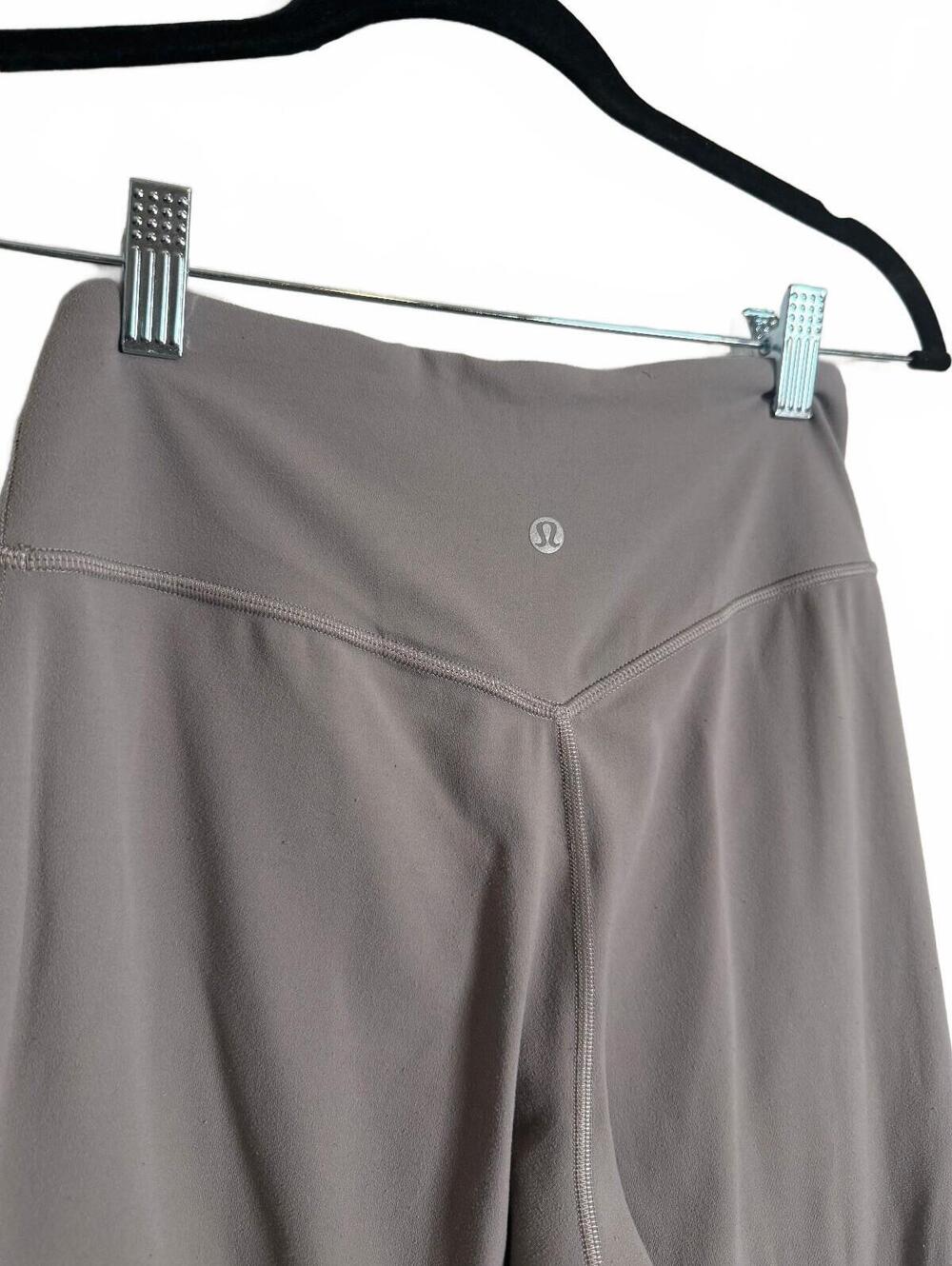 Lululemon Gray Jogger Leggings with Pockets Size 4
